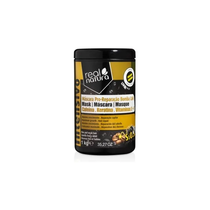 Real Natura Saltfree Repairing Mask Coffee Bomb 1kg