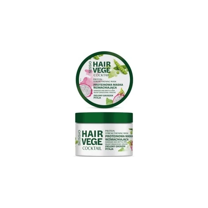 Chantal Sessio Hair Strengthening Vege Protein Mask Green Pea And Pitaya 250 Ml