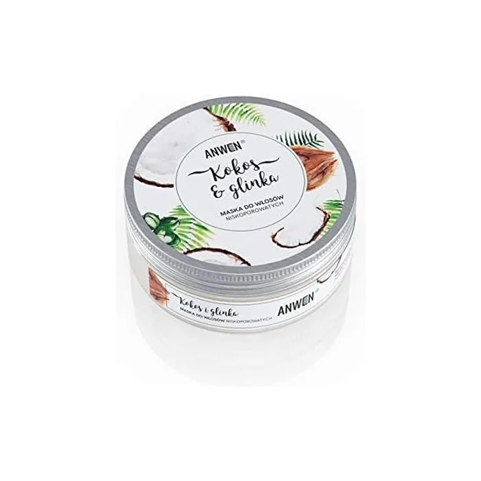 ANWEN Coconut & Clay Mask for Low Porosity Hair 200ml
