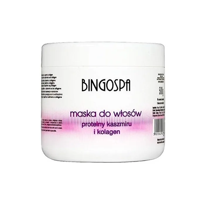Bingospa Hair Mask with Cashmere and Collagen 500g