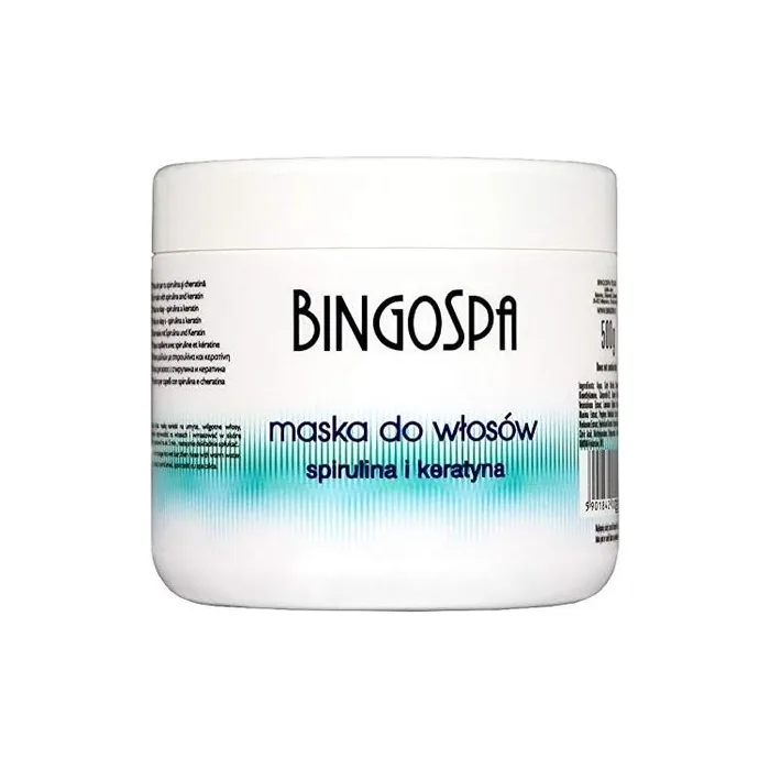 Bingospa Keratin Hair Mask with Spirulina 500g