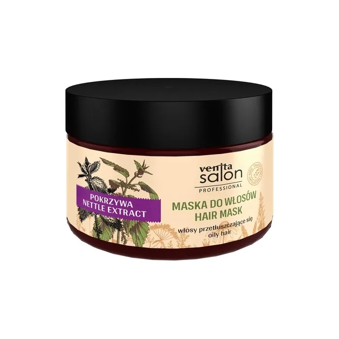 Venita Salon Nettle Hair Mask For Oily Hair 500 Ml