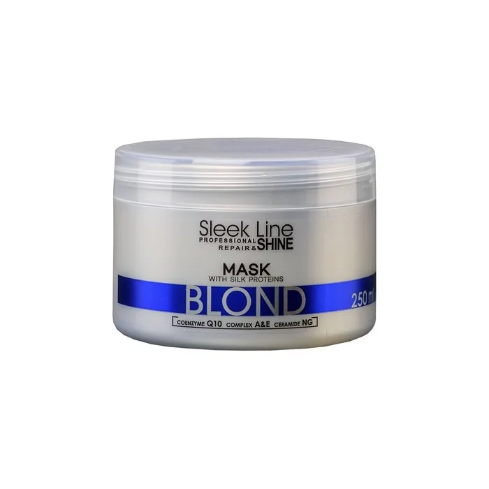 Stapiz Sleek Line Blond Mask With Silk For Blonde Hair Providing Platinum Shade 250ml