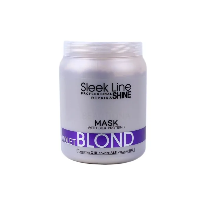 Stapiz Sleek Line Violet Blonde Neutralizing Mask for Blonde Hair 1000ml