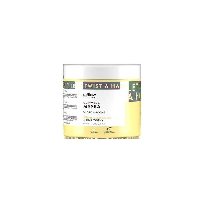 So! Flow Nourishing Mask for Curly Hair with Melon and Aloe Scent 400ml