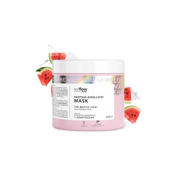 So!Flow Hair Mask for Porosity Regeneration with Centella Asiatica Extract - Repairs Damage for Luxurious, Resilient Hair