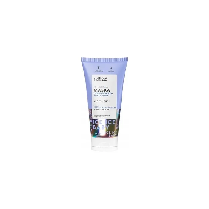 So!Flow Purple Cooling Hair Mask, 200 Ml