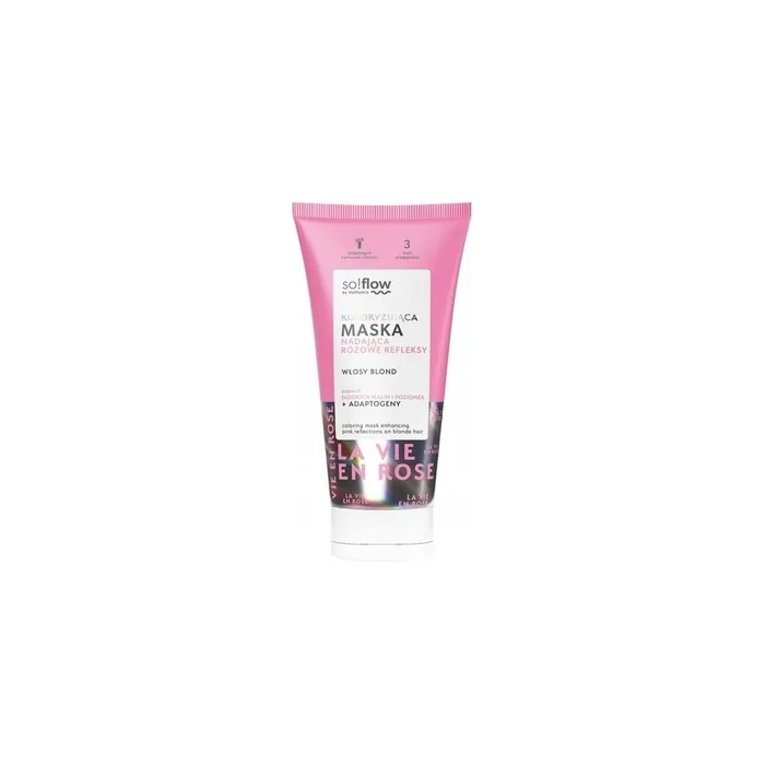 So!Flow Pink Coloring Hair Mask, 200 Ml