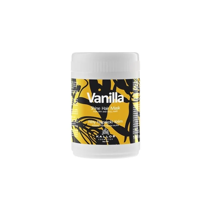 Kallos Vanilla Shine Hair Mask For Dry Hair - 1000ml