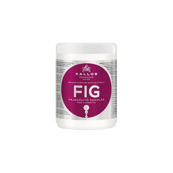 Kallos Fig Booster Hair Mask With Fig Extract - 1000ml