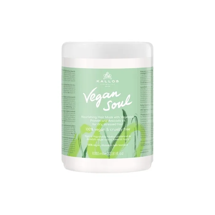 Kallos Vegan Soul Hair Mask with Plant Proteins 1000ml