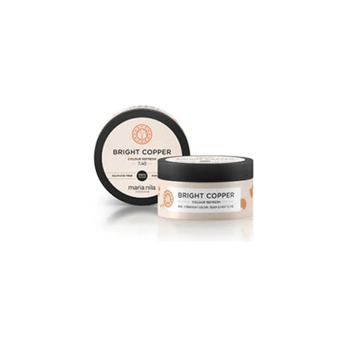 Maria Nila Bright Copper Colour Refresh Mask 100ml Gentle Nourishing Mask Without Permanent Color Pigments