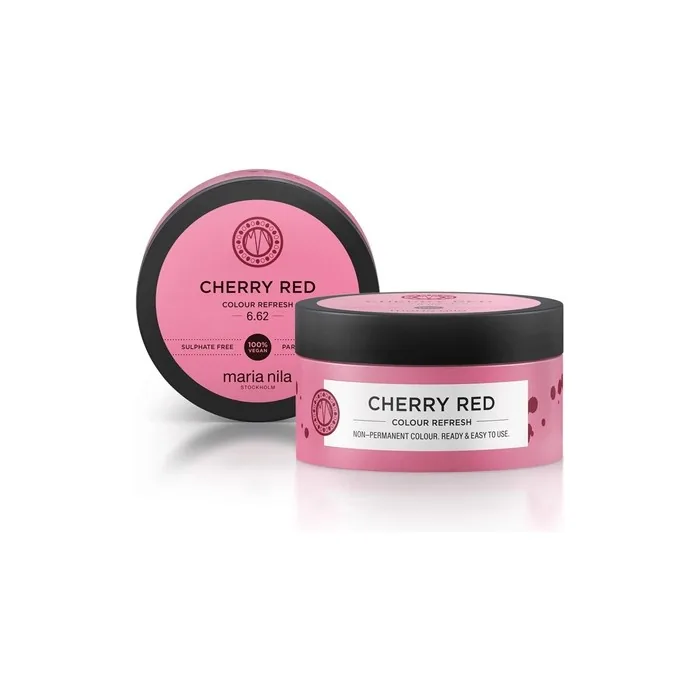 Maria Nila Colour Refresh Cherry Red Hair Colour Mask 100ml