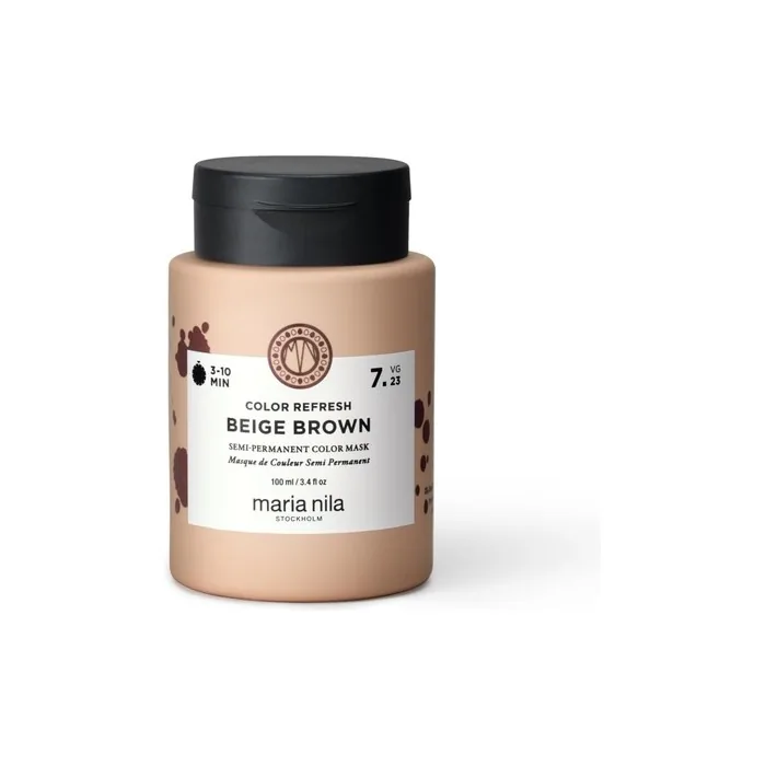 Maria Nila Colour Refresh Beige Brown Hair Mask 100ml