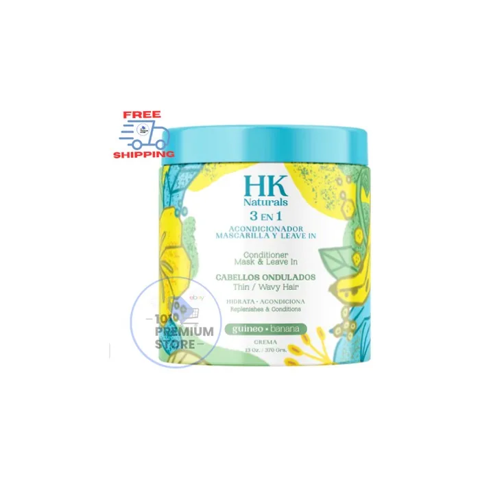 HK Naturals Moisturizing Treatment Banana 13 oz