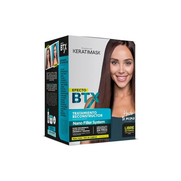 Placenta Life Keratimask BTX Effect Reconstructive Botox Treatment for Very Damaged, Weak and Brittle Hair