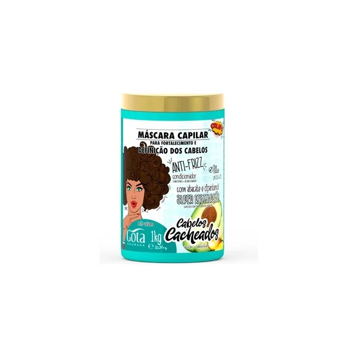 Gota Dourada Strengthening Curly Hair Mask 1kg