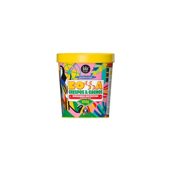 Lola Cosmetics Lola Bossa Crespos & Cachos Nutritive Mask 450g