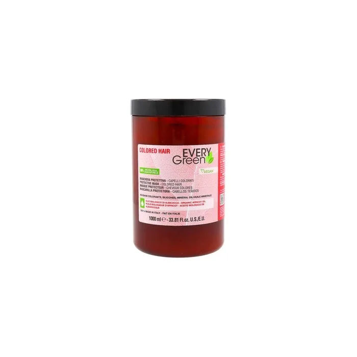 Every Green Colored Hair Mask 1000ml - Nourishing and Protective Formula