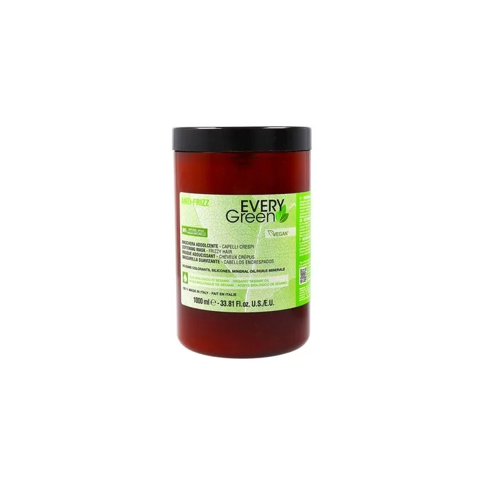 Dikson Every Green Anti Frizz Mask 1000ml - Vegan Hair Treatment