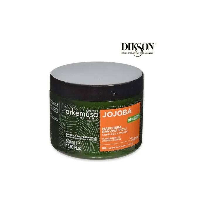 Arkemusa Milano Green Jojoba Curl Reviving Mask For Curly Hair