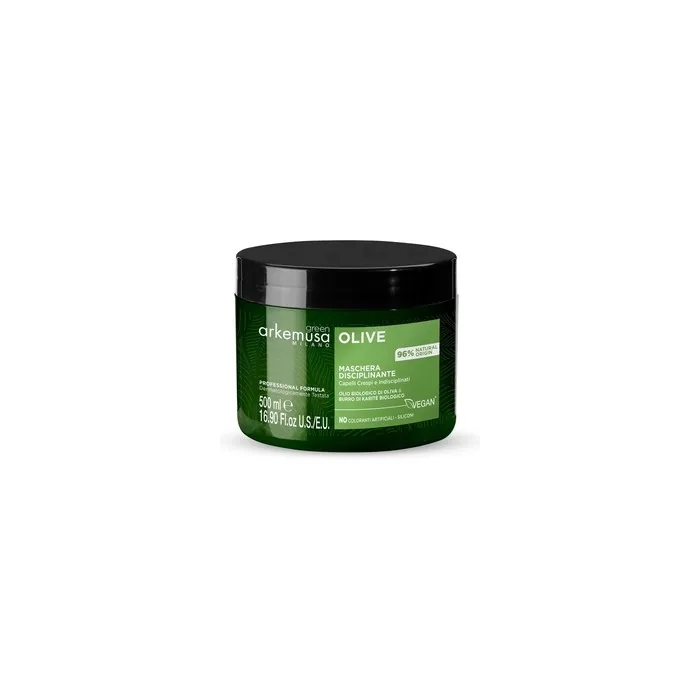 Arkemusa Milano Green Olive Discipling Mask For Frizzy Hair