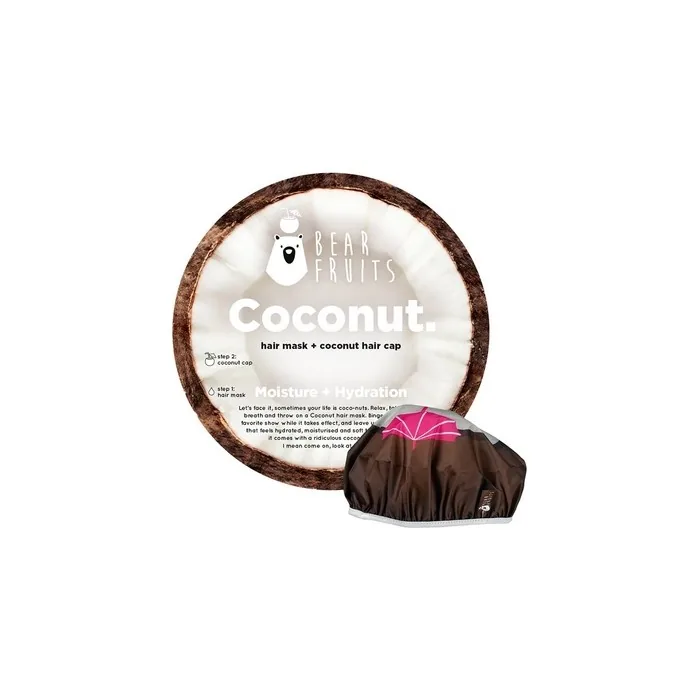 Bear Fruits Coconut Nutrition Mask 20ml Nourishing Hair Treatment