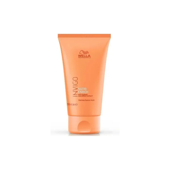 Wella Professionals Wella Invigo Nutri Enrich Warming Express Mask 150ml Selfheating Mask For Dry And Damaged Hair