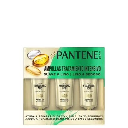 Pantene Intensive Treatment Ampoules For Smooth & Silky Hair 3 Units