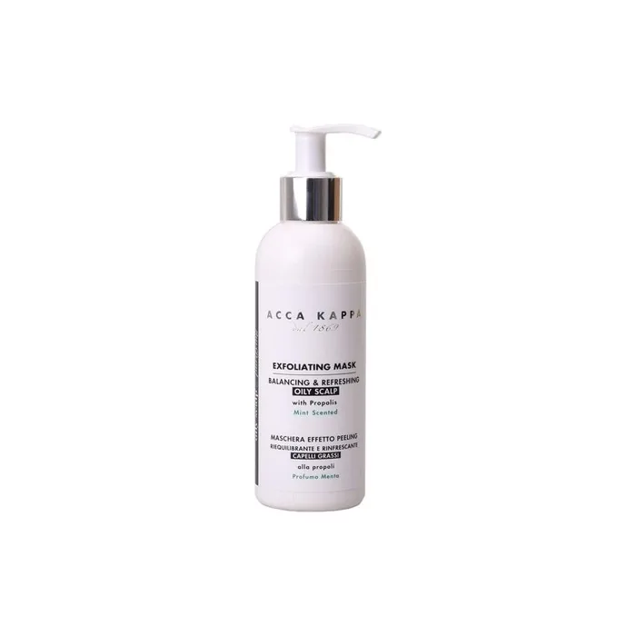 Acca Kappa Balancing & Refreshing Exfoliating Mask For Oily Hair 200ml