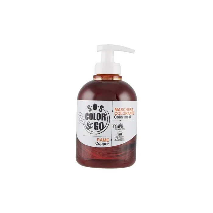 S.O.S COLOR & GO Reflective and Revitalizing Color Mask Copper 300ml