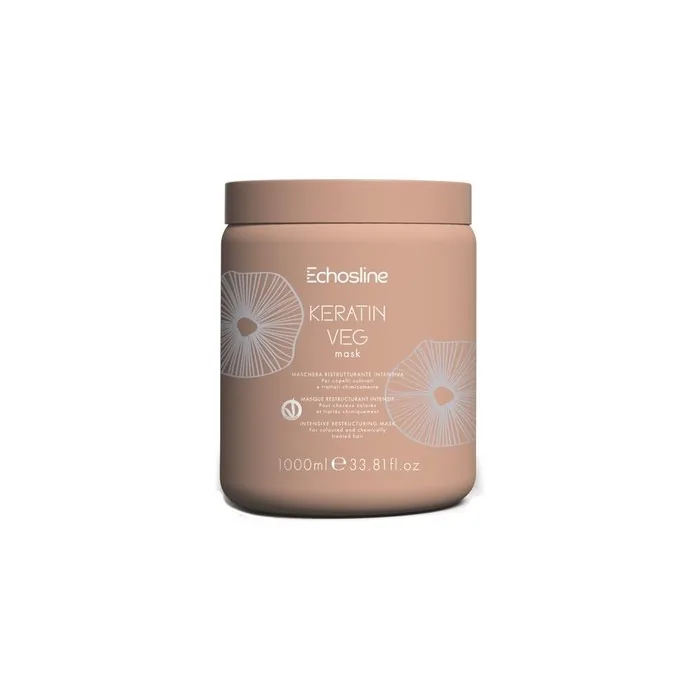 Echosline Keratin Veg Hair Reconstruction Mask 1000ml