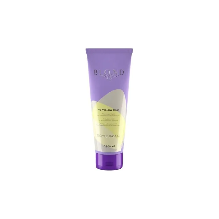 Inebrya Blondesse No-Yellow Mask For Blonde, Lightened, Highlighted, And Gray Hair 250ml