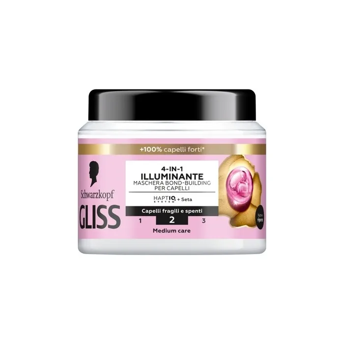 Gliss Bond 4 In 1 Illuminating Silk Mask 400 Ml By Gliss