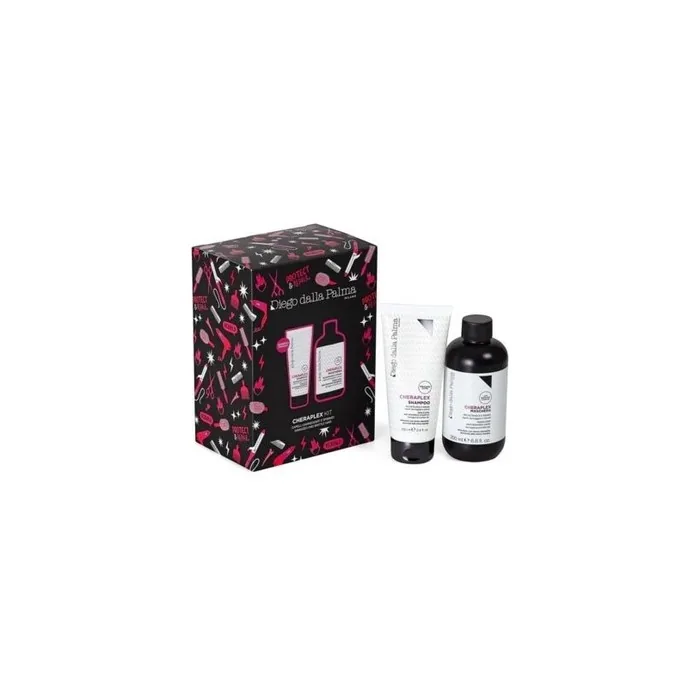 DIEGO DALLA PALMA Cheraplex Kit Shampoo 100ml Mask 200ml for Damaged Hair