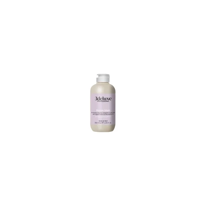 3deluxe Intensive Treatment Professional Blonde Mask 250 Milliliters For Blonde Hair