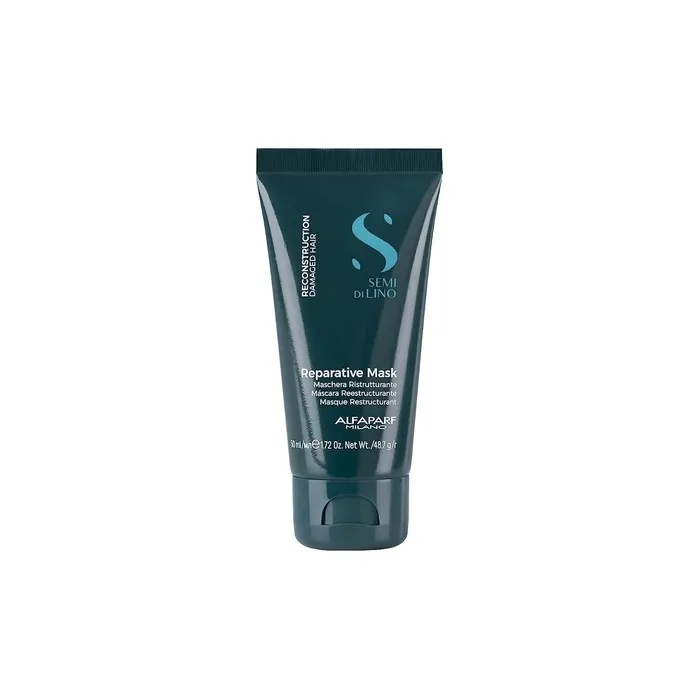 Alfaparf Milano Semi Di Lino Reconstruction Reparative Travel Size Mask - Color