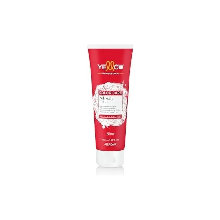 Yellow Color Care Refresh Mask 6 Red Color Reviving Treatments