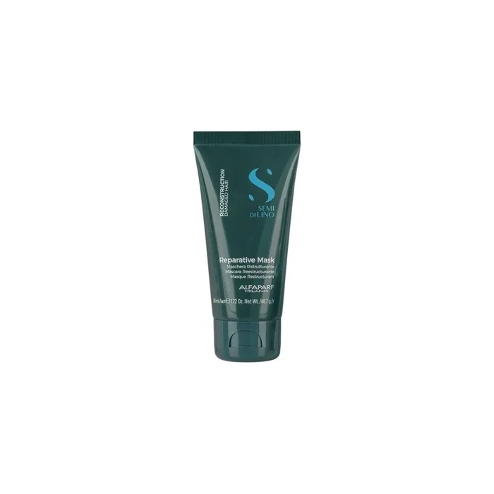 Alfaparf Milano Semi Di Lino Reconstruct Reparative Mask 50ml Hair Treatment