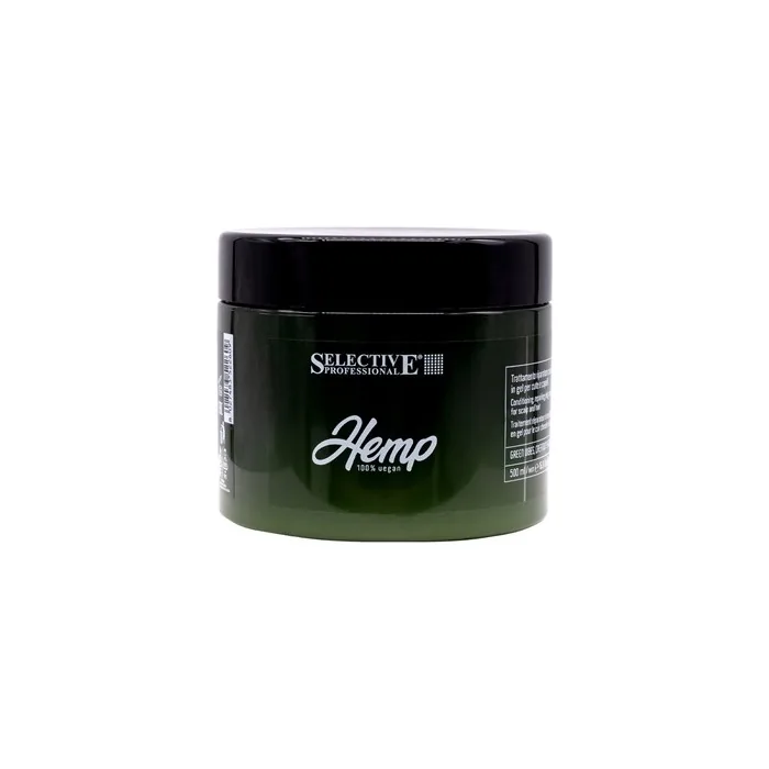 Hair Selective Professional Hemp Jelly Mask 500ml Repairing Gel Mask For Scalp And Hair