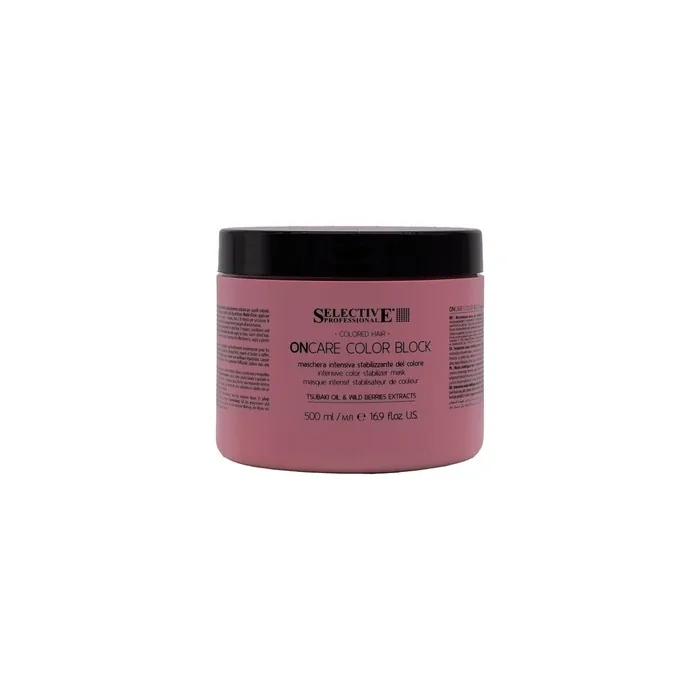 Selective Professional On Care Color Block Mask 500ml Intensive Color Stabilizing Mask