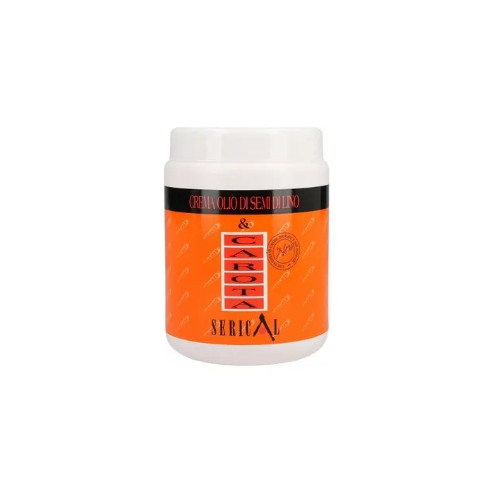 Serical Carrot Oil Flaxseed Cream Hair Mask With Carrot Extract 1000ml