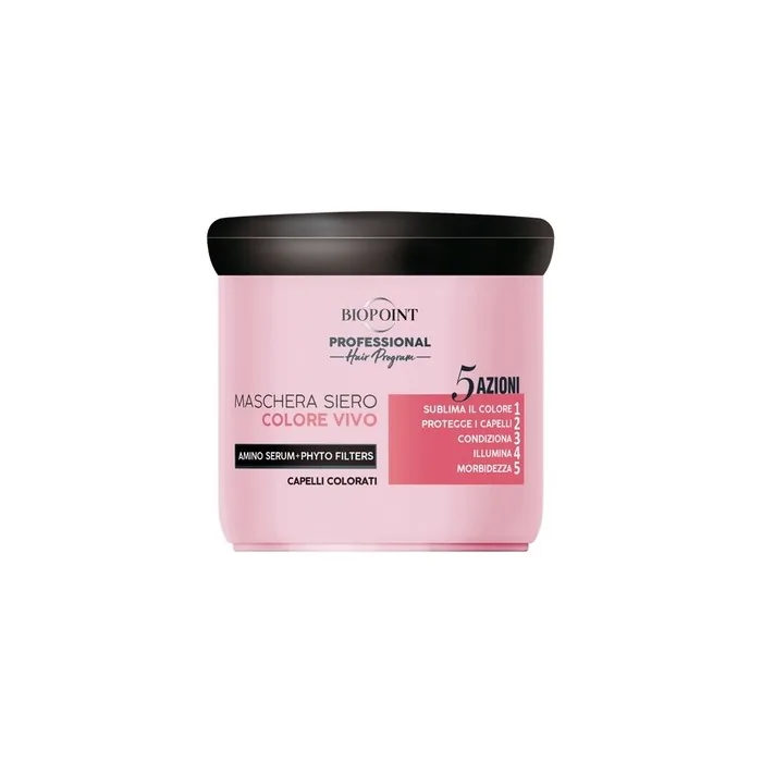 Biopoint Professional Hair Program Strengthening Mask For Colored Hair 400 Ml