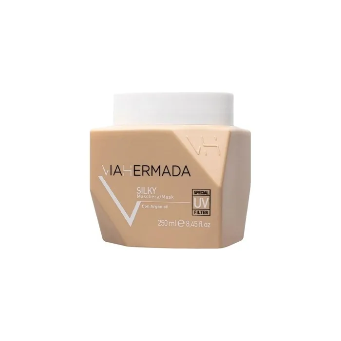 Viahermada Silky Mask 250ml Nourishing Mask with Argan Oil