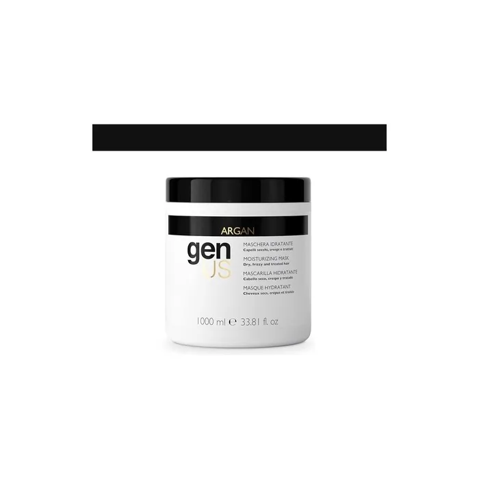 Genus Argan Hydrating Hair Mask Enriched with Argan Oil and Linseed Oil for Dry Hair