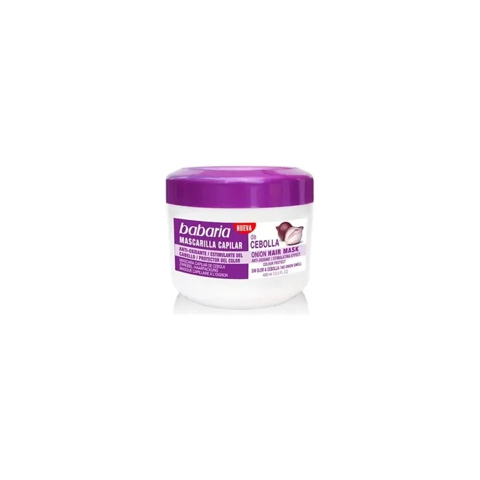 Babaria Onion Hair Mask 400ml Nourishing Hair Treatment