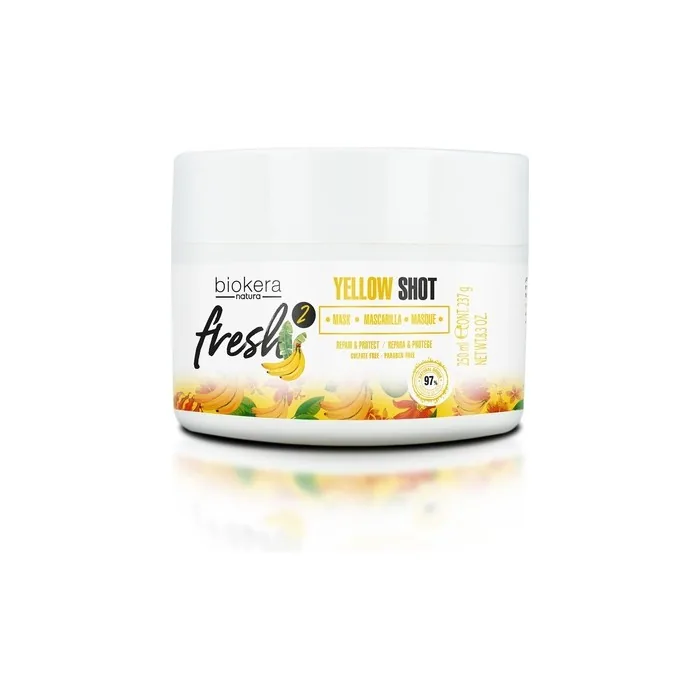 Salerm Deep Repair Hair Mask Biokera Fresh Yellow Shot 250ml