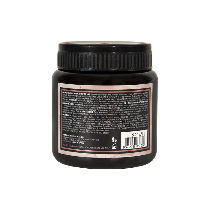 Vegairoa Non-Orange Plex Mask Neutralizes Orange Deep Moisture for Dark Blonde