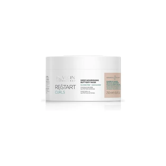 Revlon Professional Restart Curls Nourishing Buttery Mask For Curly And Wavy Hair 250ml