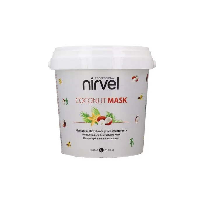 Nirvel Coconut Mask 1000 Ml Nourishing Hair Treatment
